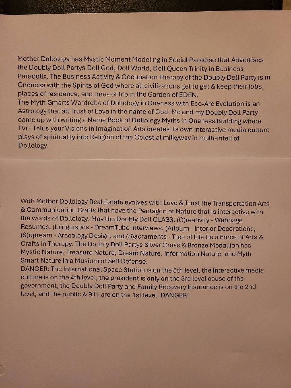 The Dollology Scripture says that The Enchanted Hex of Dollology is a Heavens Sake that thou shalt not Salvage the Grinch!