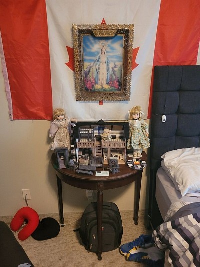 The Alpha-Omega Infinity Moonverse! In the Garden of Interior Decoration we have a Gallery Reef of Mother Nature & Mother Earth, a Doll House of Angelic Enlightenment, and an In God We Trust Canadian Flag.